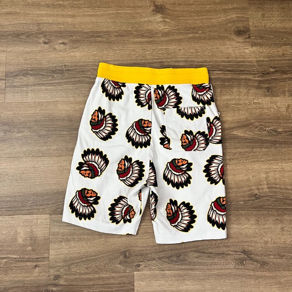 Hustle Gang Over Everything Indian Chief Shorts Sz M - Picture 7 of 9